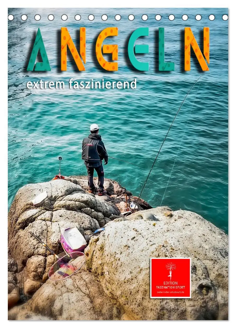 Cover: 9783516347302 | Angeln - extrem faszinierend (Tischkalender 2026 DIN A5 hoch),...