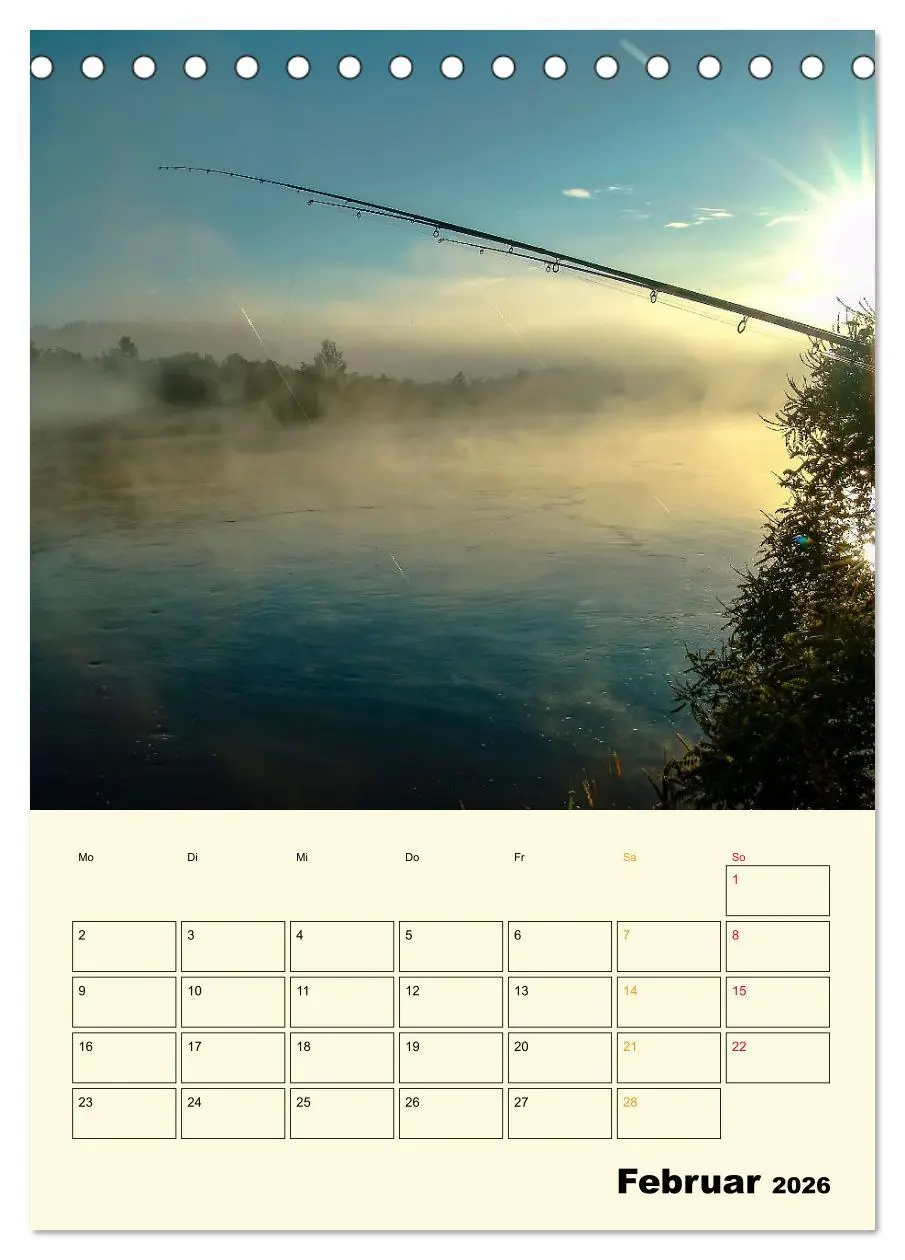 Bild: 9783516347302 | Angeln - extrem faszinierend (Tischkalender 2026 DIN A5 hoch),...