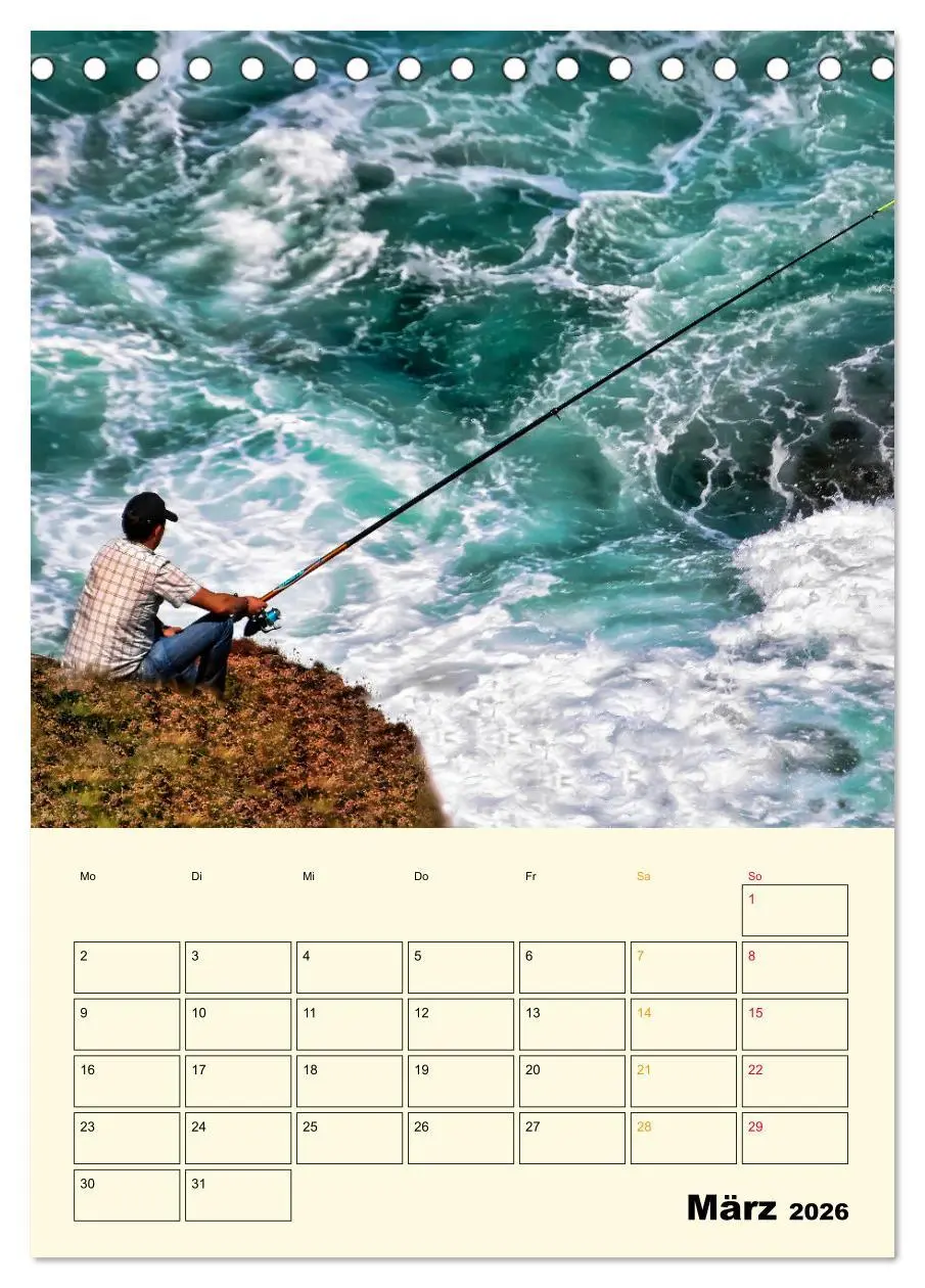 Bild: 9783516347302 | Angeln - extrem faszinierend (Tischkalender 2026 DIN A5 hoch),...