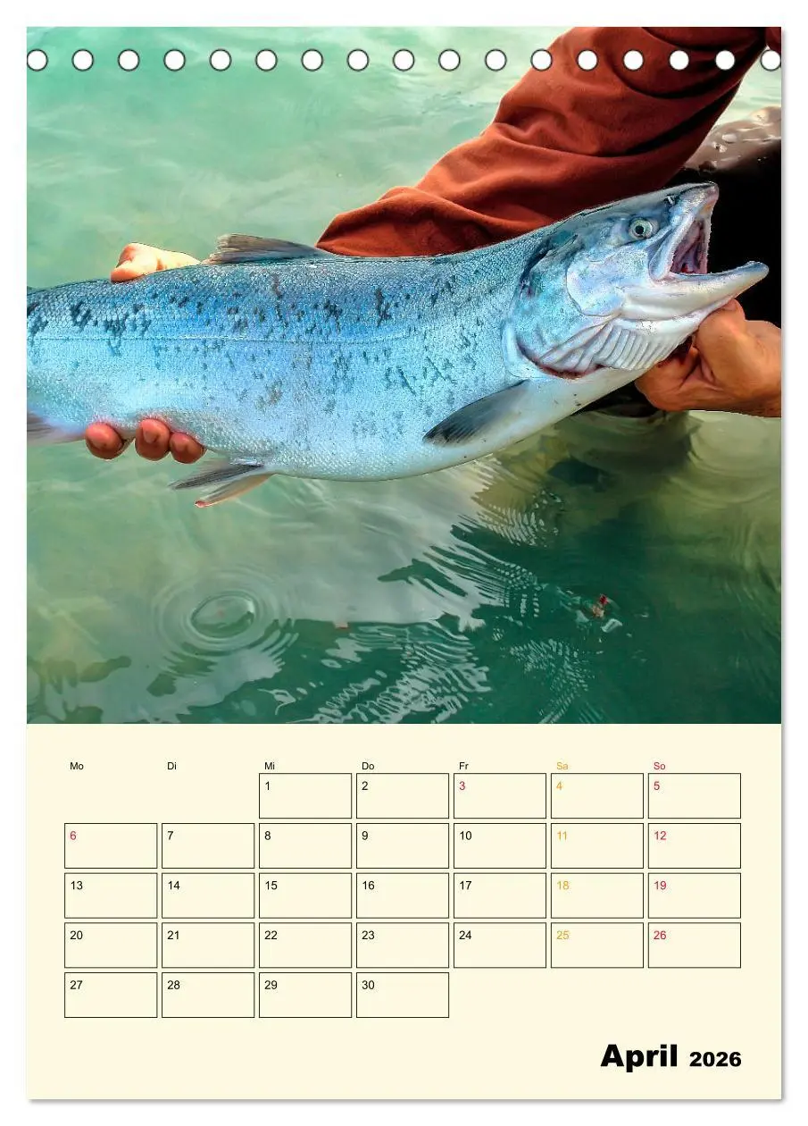 Bild: 9783516347302 | Angeln - extrem faszinierend (Tischkalender 2026 DIN A5 hoch),...