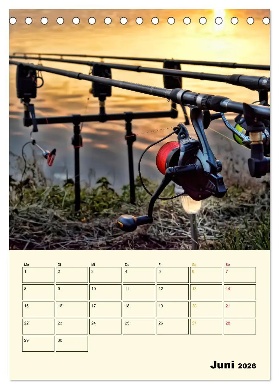 Bild: 9783516347302 | Angeln - extrem faszinierend (Tischkalender 2026 DIN A5 hoch),...
