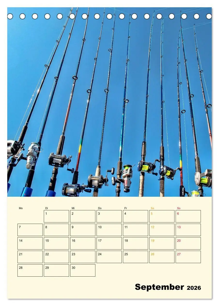 Bild: 9783516347302 | Angeln - extrem faszinierend (Tischkalender 2026 DIN A5 hoch),...