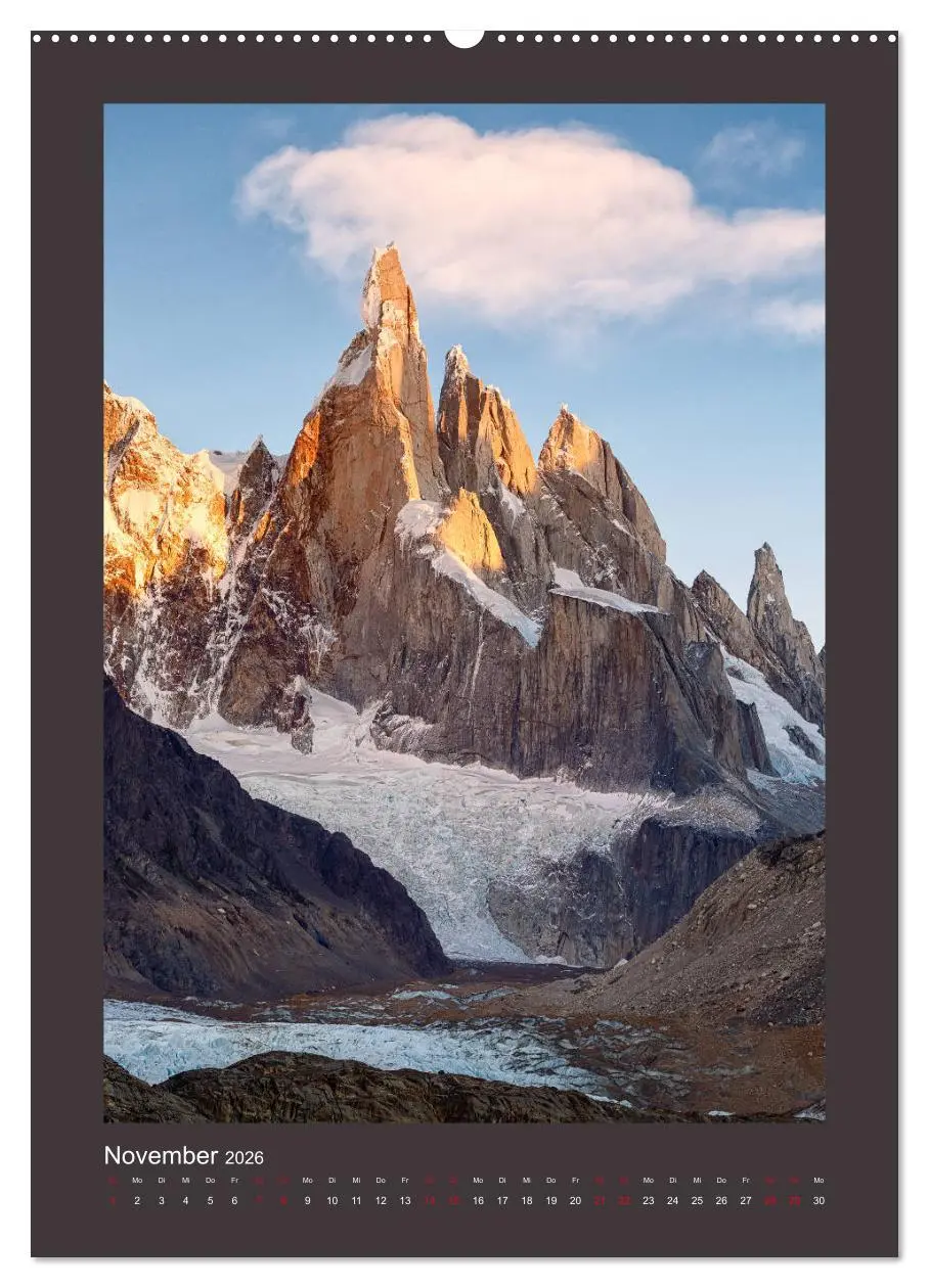 Bild: 9783516417302 | Patagonien: Sehnsuchtsziel am Ende der Welt (Wandkalender 2026 DIN...