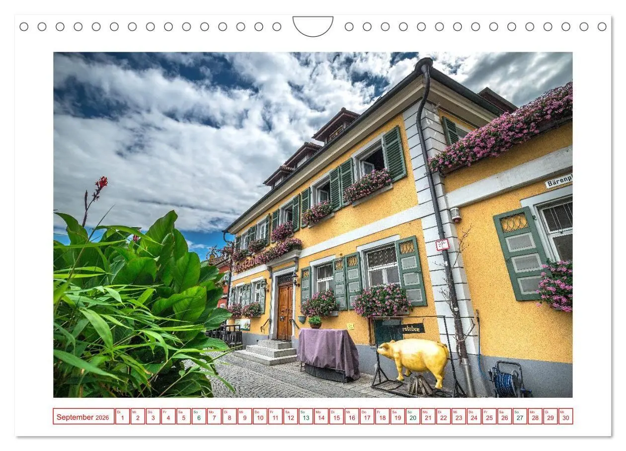 Bild: 9783516657302 | Tettnang - Bilder einer Stadt (Wandkalender 2026 DIN A4 quer),...
