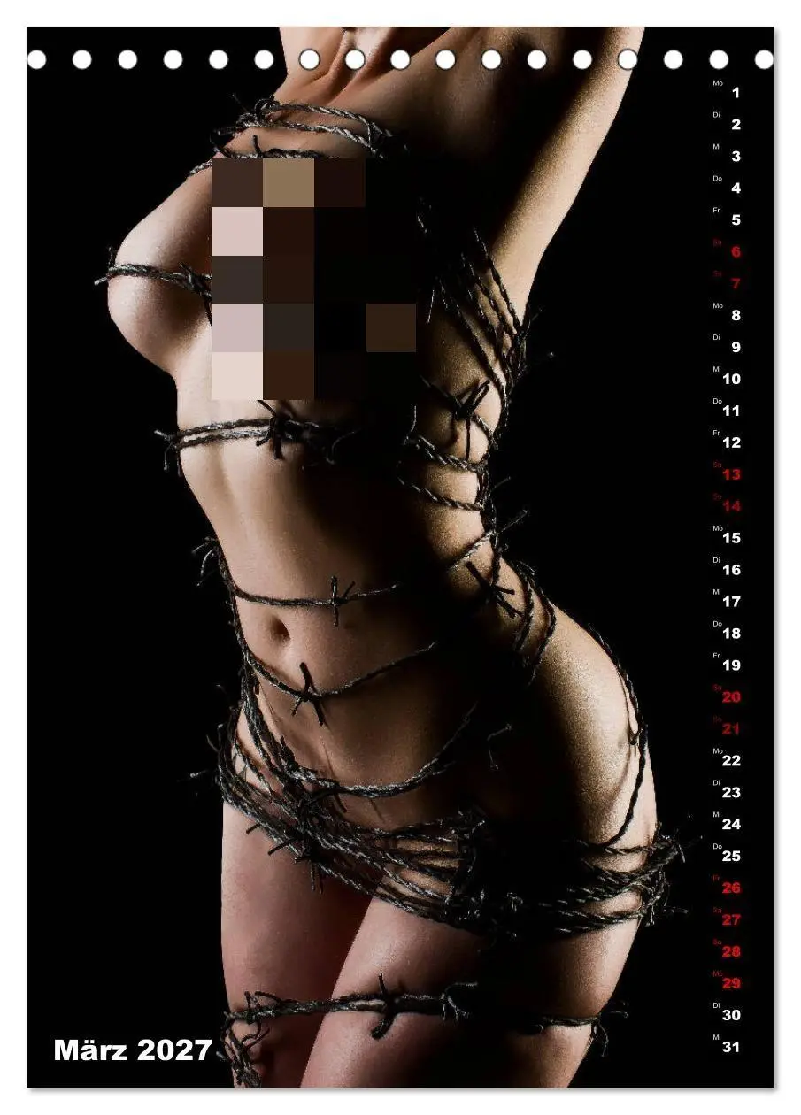 Bild: 9783569817302 | Fesselnde Schönheit (Tischkalender 2027 DIN A5 hoch), CALVENDO...