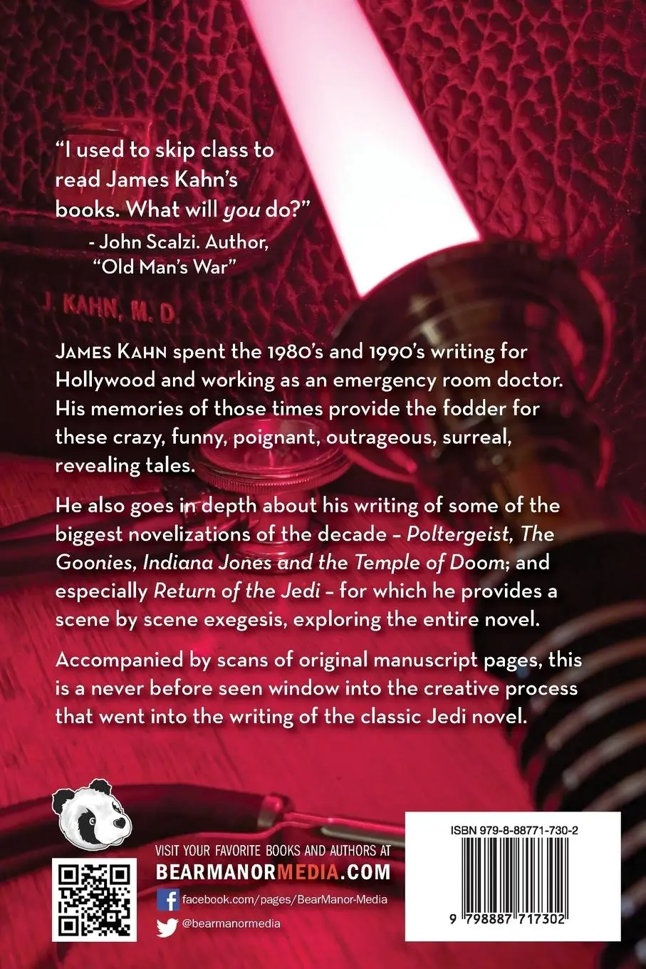 Rückseite: 9798887717302 | My Jedi Memoir - A Double Life | James Kahn | Taschenbuch | Englisch