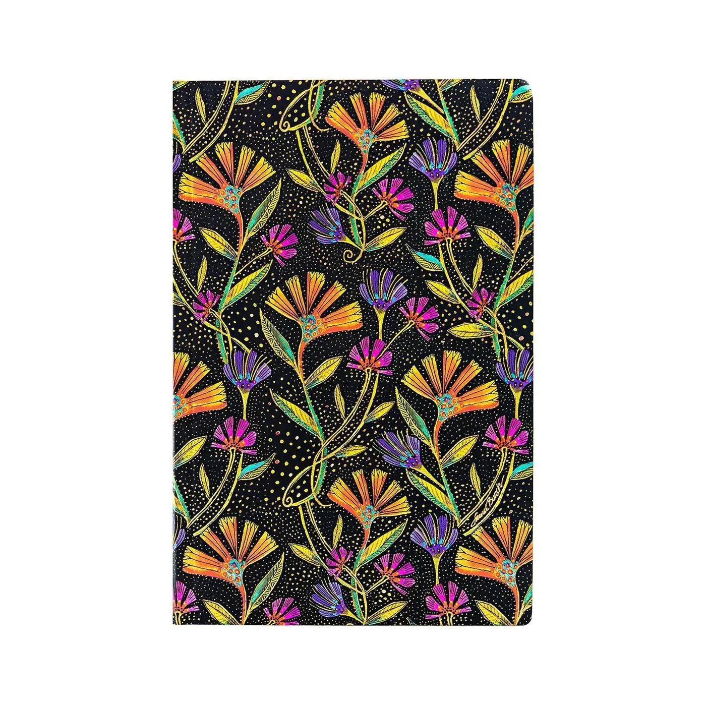 Cover: 9781439797402 | Wild Flowers (Playful Creations) Mini Lined Softcover Flexi Journal...