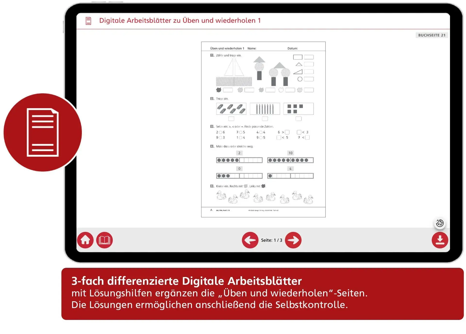 Bild: 9783619157402 | Das Mathebuch 1 Neubearbeitung - Schülerbuch | Cathrin Höfling (u. a.)