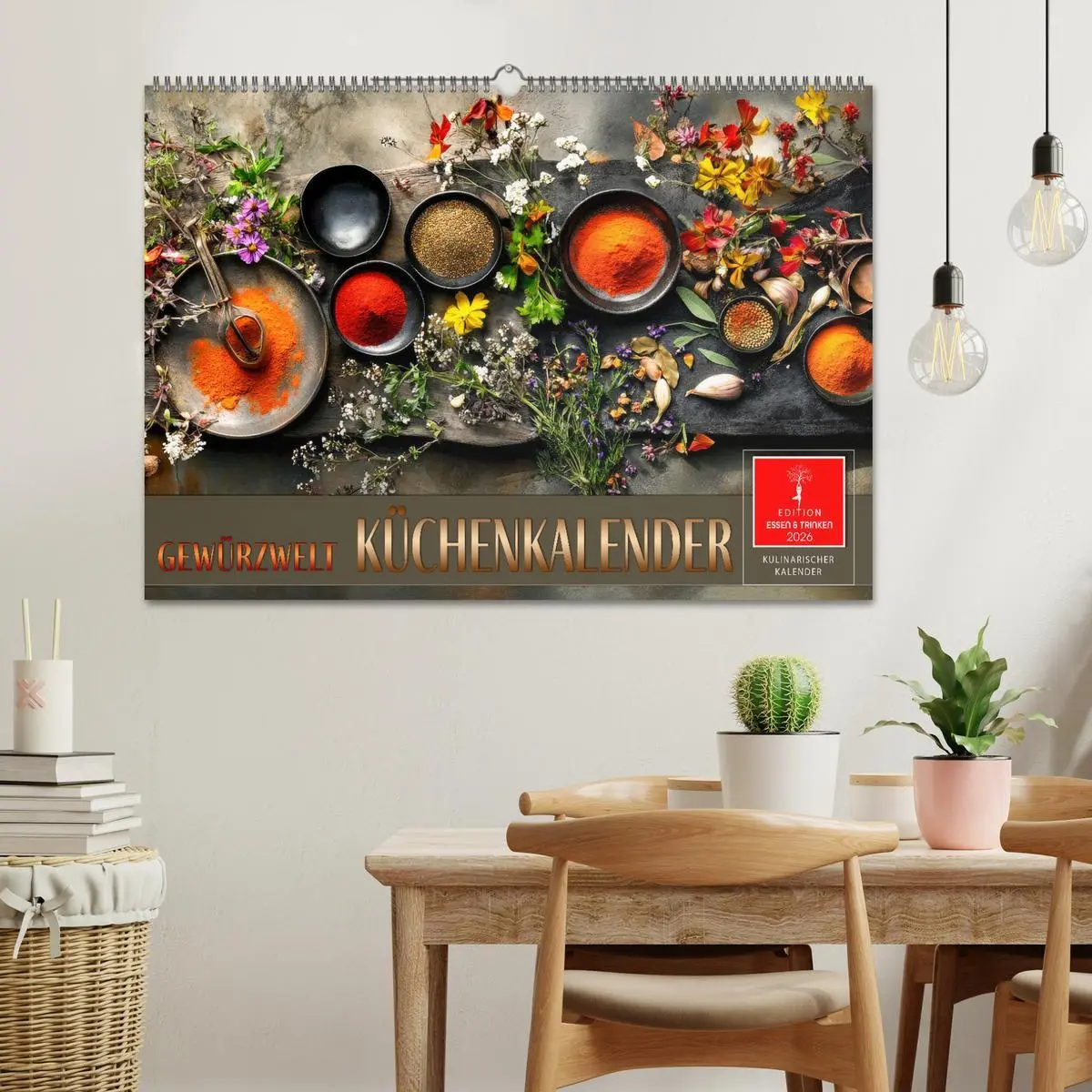 Bild: 9783457307502 | Küchenkalender Gewürzwelt (Wandkalender 2026 DIN A2 quer), CALVENDO...