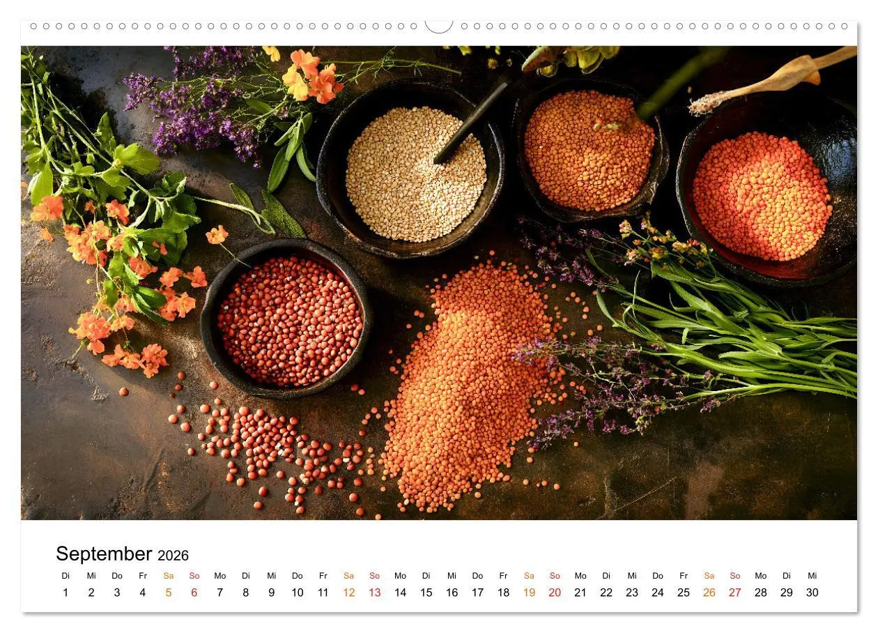 Bild: 9783457307502 | Küchenkalender Gewürzwelt (Wandkalender 2026 DIN A2 quer), CALVENDO...