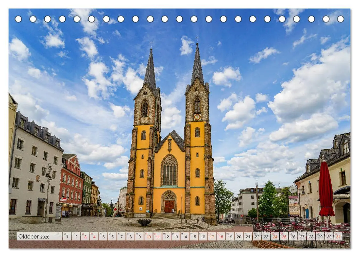Bild: 9783457787502 | Hof Impressionen (Tischkalender 2026 DIN A5 quer), CALVENDO...
