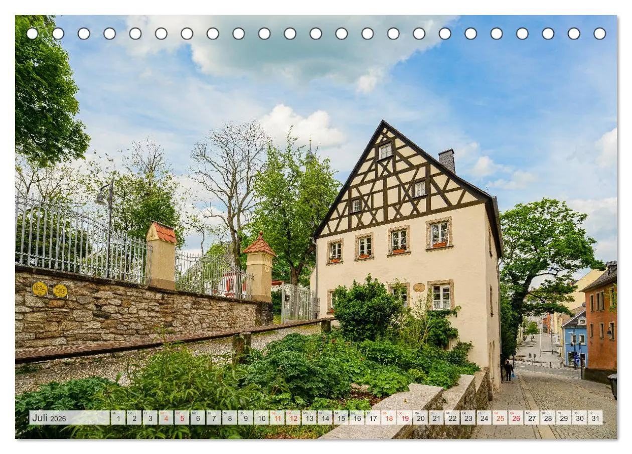 Bild: 9783457787502 | Hof Impressionen (Tischkalender 2026 DIN A5 quer), CALVENDO...