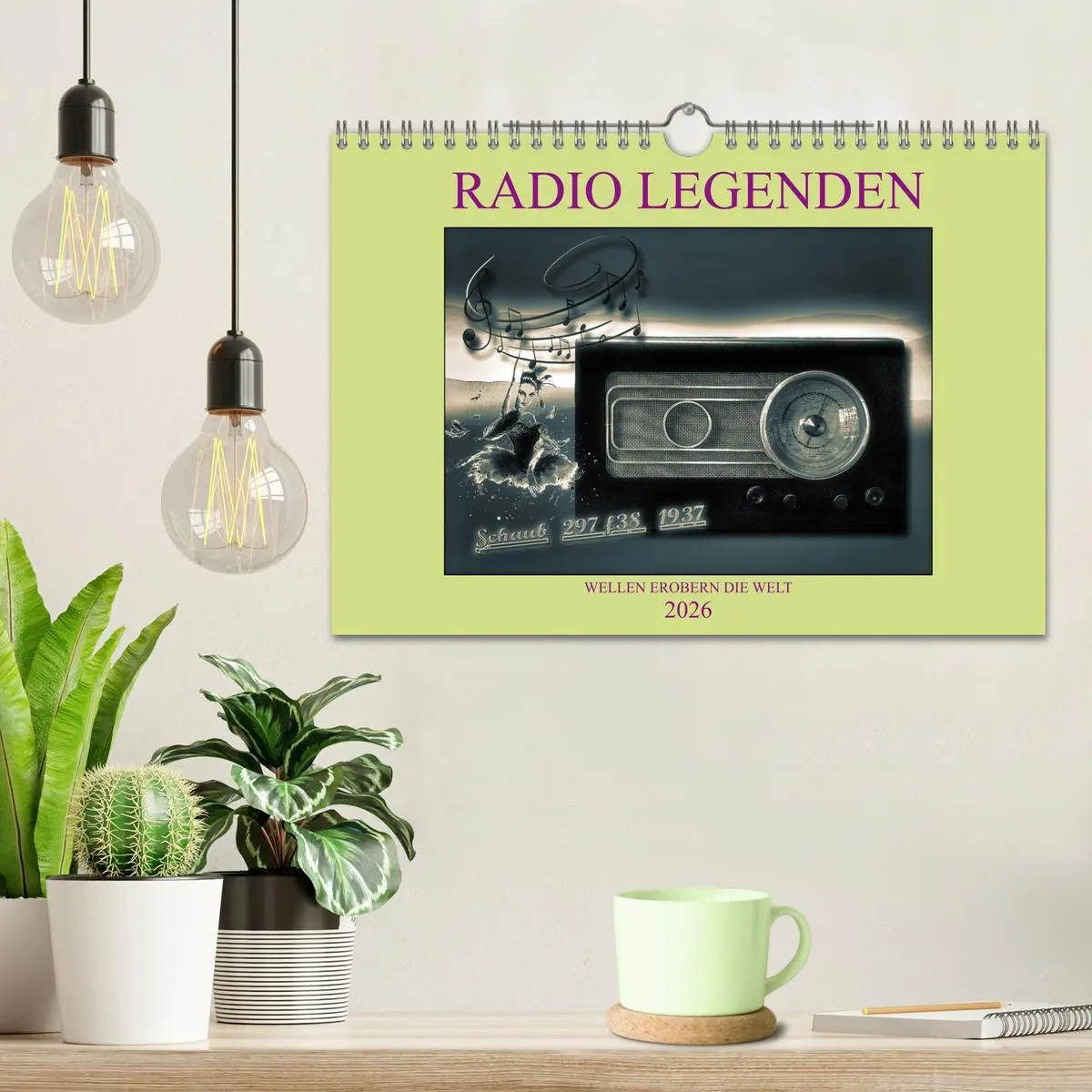Bild: 9783457927502 | RADIO LEGENDEN (Wandkalender 2026 DIN A4 quer), CALVENDO...