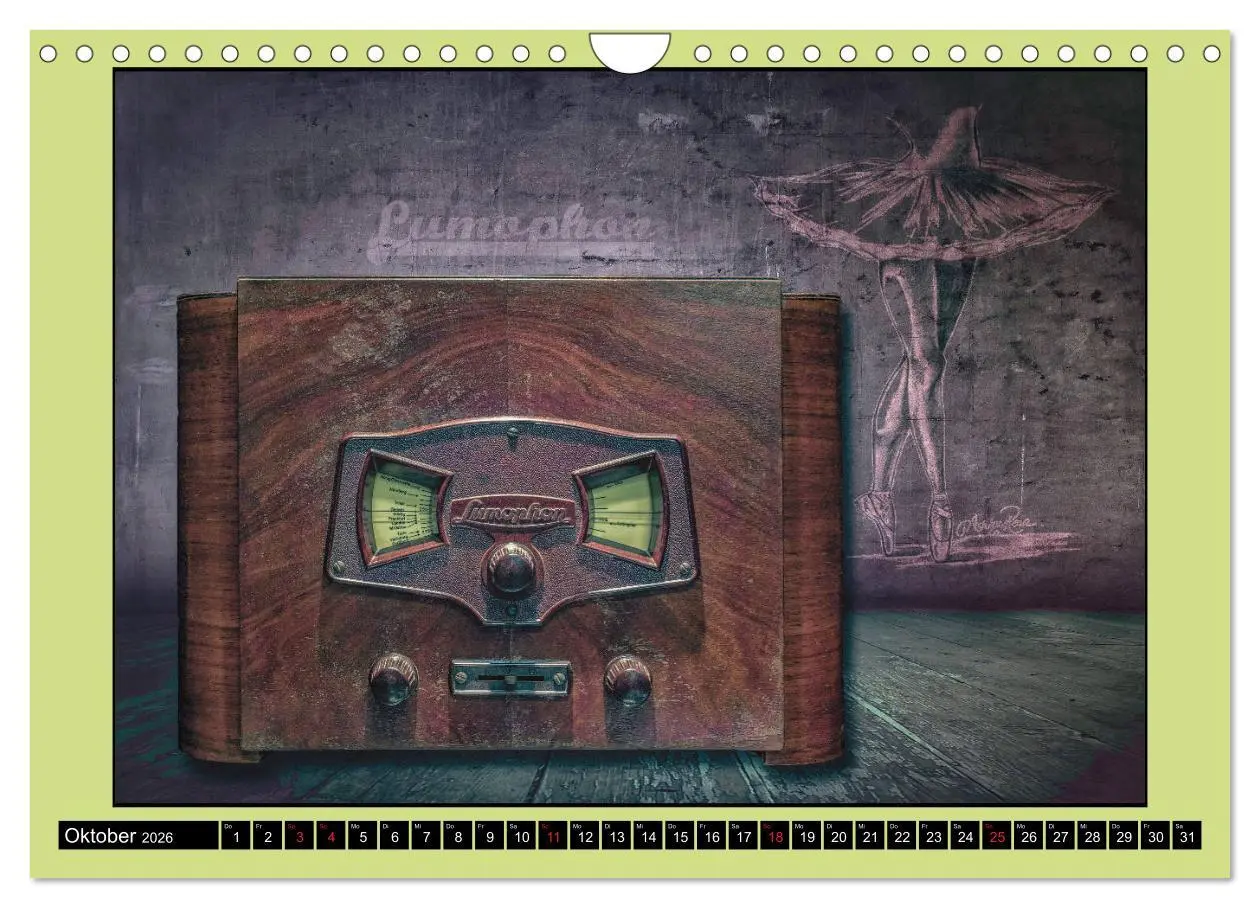 Bild: 9783457927502 | RADIO LEGENDEN (Wandkalender 2026 DIN A4 quer), CALVENDO...