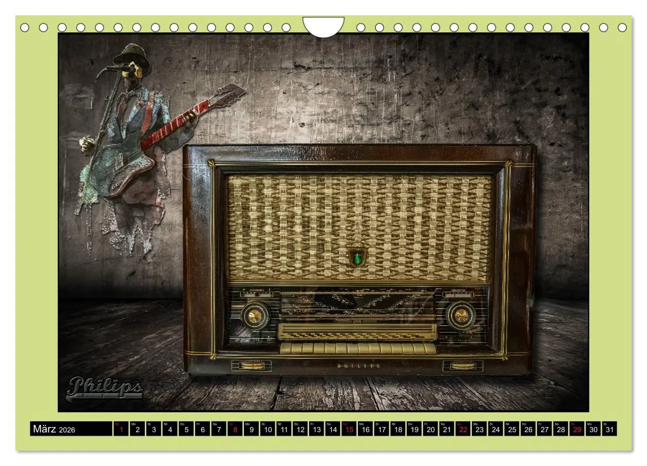 Bild: 9783457927502 | RADIO LEGENDEN (Wandkalender 2026 DIN A4 quer), CALVENDO...