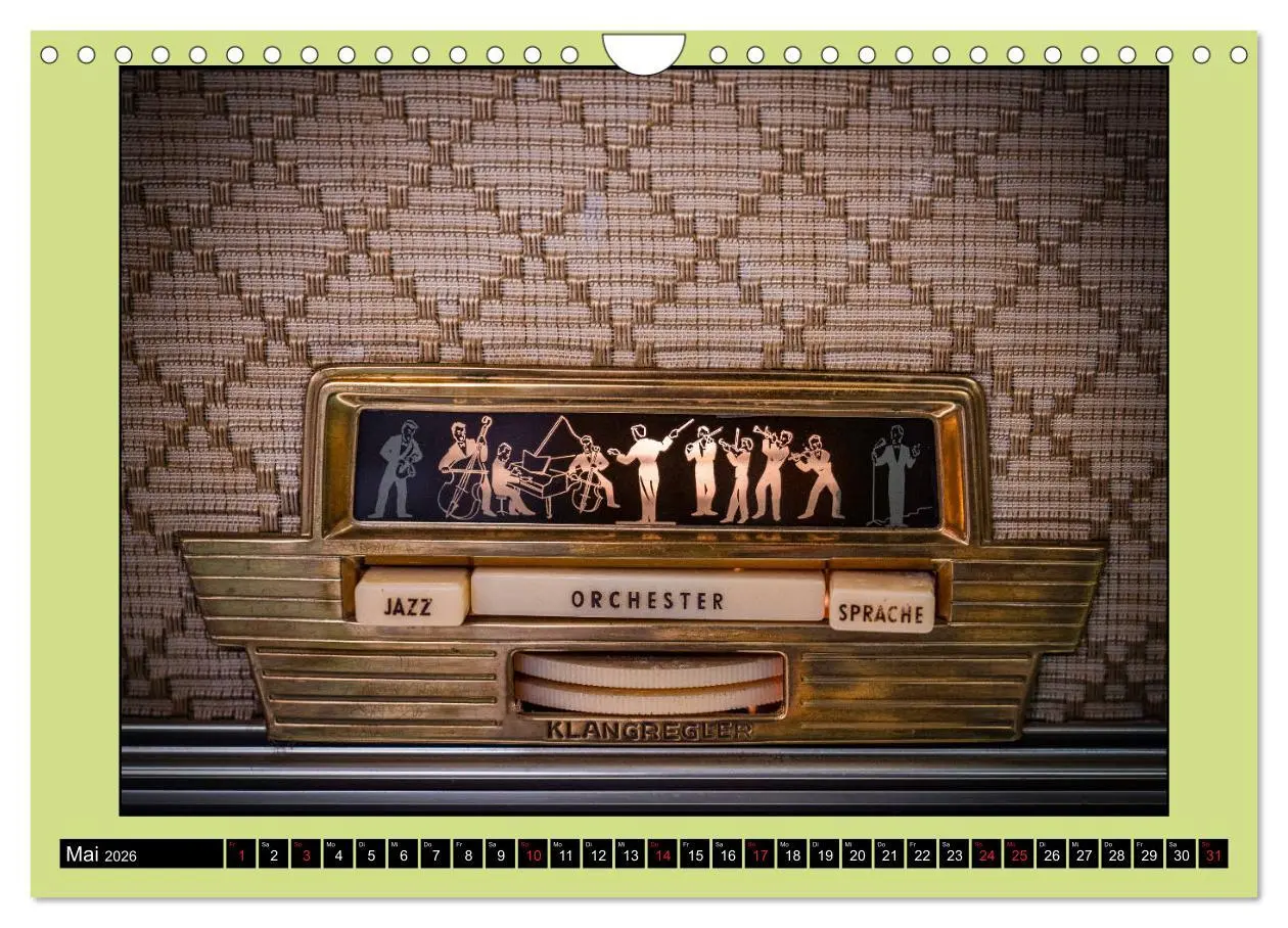 Bild: 9783457927502 | RADIO LEGENDEN (Wandkalender 2026 DIN A4 quer), CALVENDO...