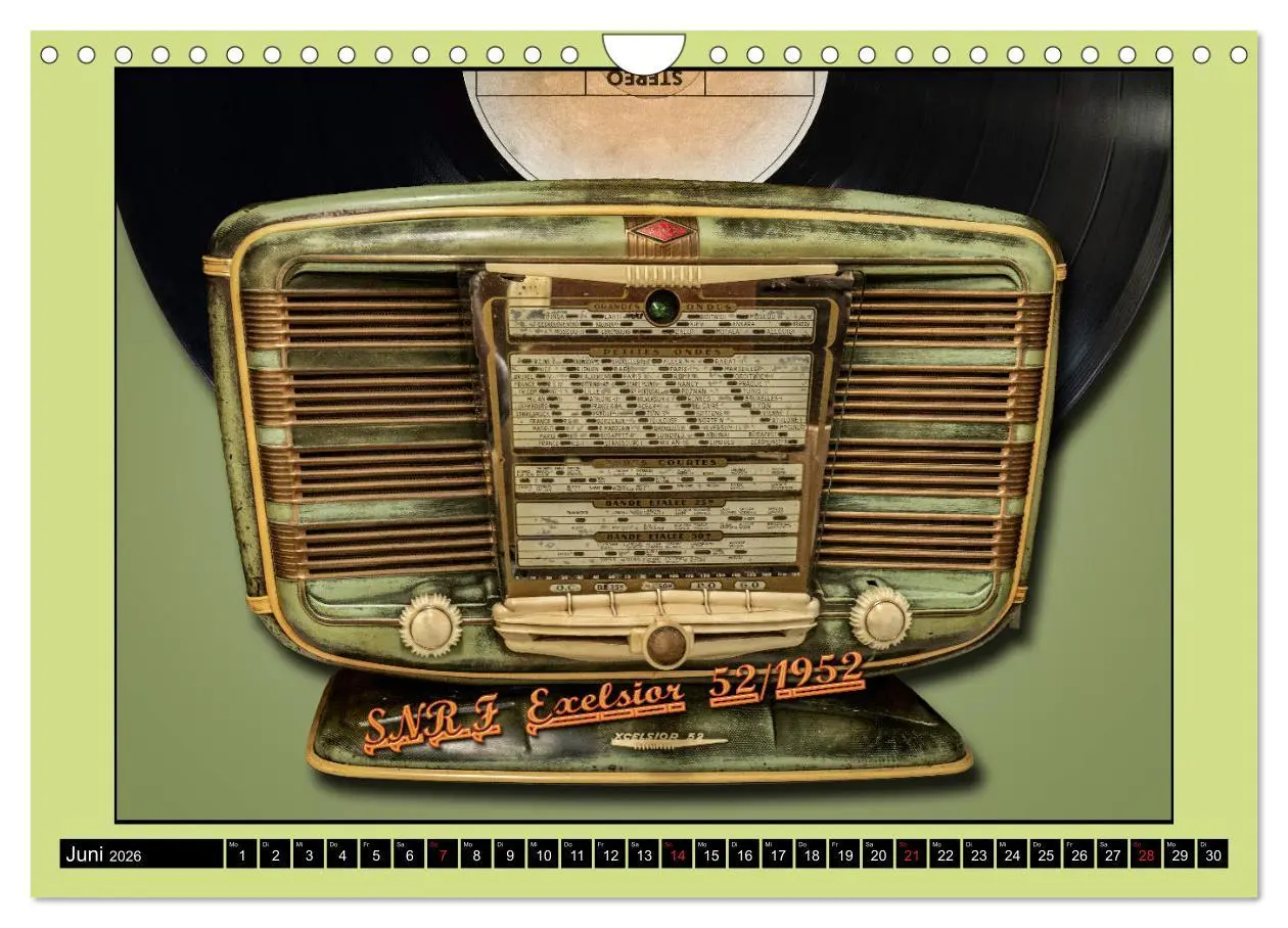 Bild: 9783457927502 | RADIO LEGENDEN (Wandkalender 2026 DIN A4 quer), CALVENDO...