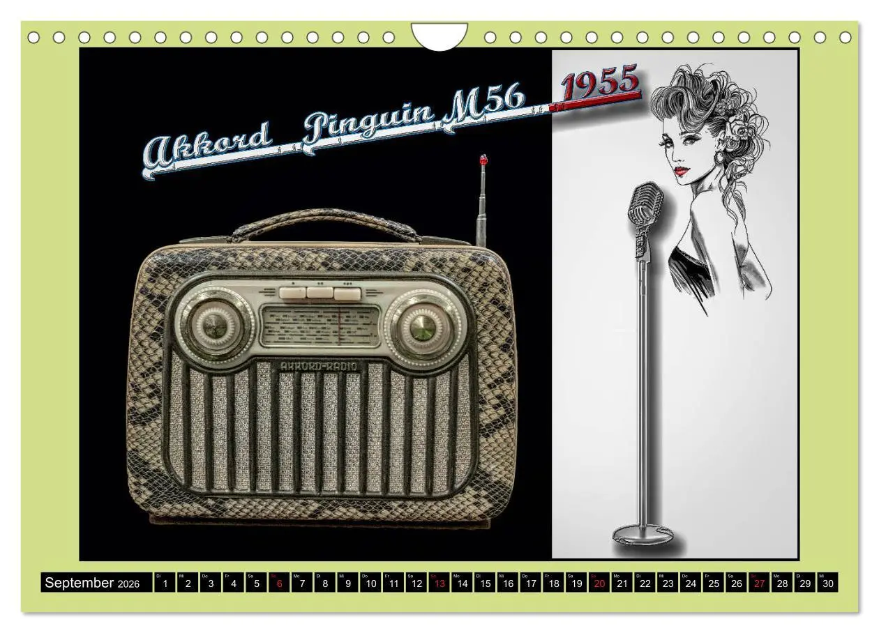 Bild: 9783457927502 | RADIO LEGENDEN (Wandkalender 2026 DIN A4 quer), CALVENDO...