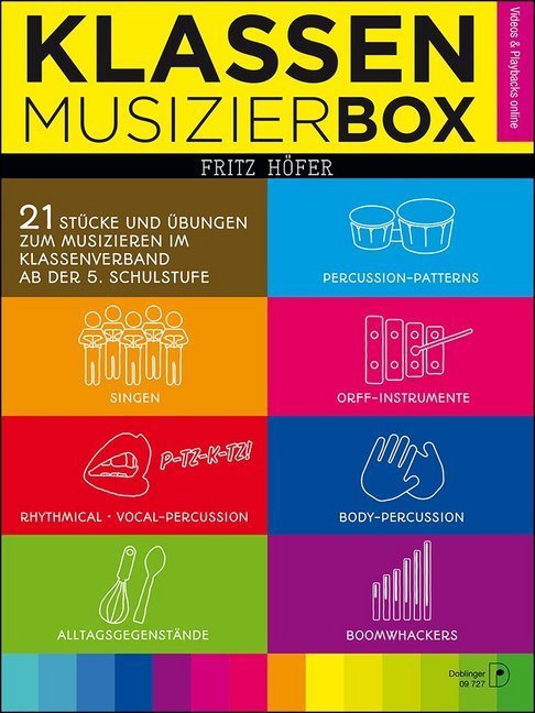 Cover: 9783902667502 | Klassenmusizierbox. Bd.1 | Fritz Höfer | Taschenbuch | Buch | Deutsch
