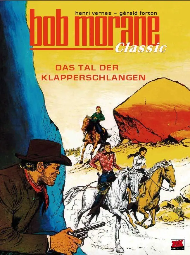 Cover: 9783949987502 | Bob Morane Classic Bd. 8 | Das Tal der Klapperschlangen | Forton