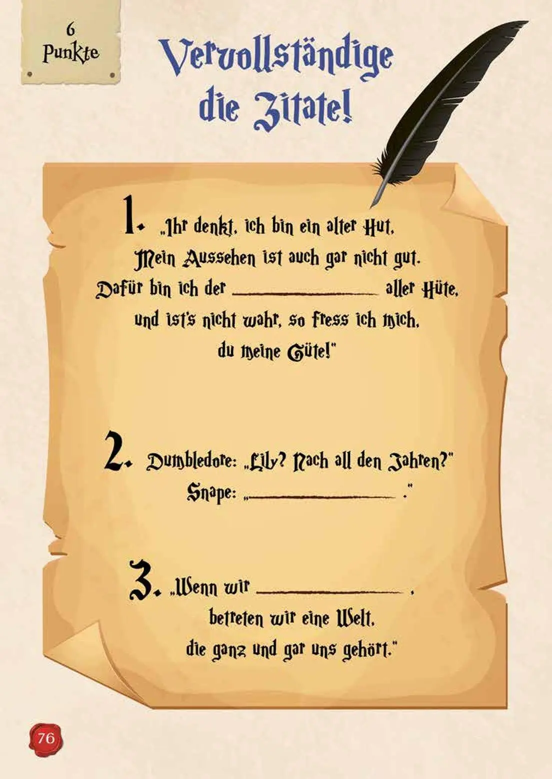 Bild: 9783966647502 | Das große Rätsel- &amp; Quizbuch für alle Potterheads (von der...