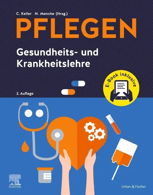 Cover: 9783437287602 | PFLEGEN Gesundheits- und Krankheitslehre + E-Book | Keller (u. a.)