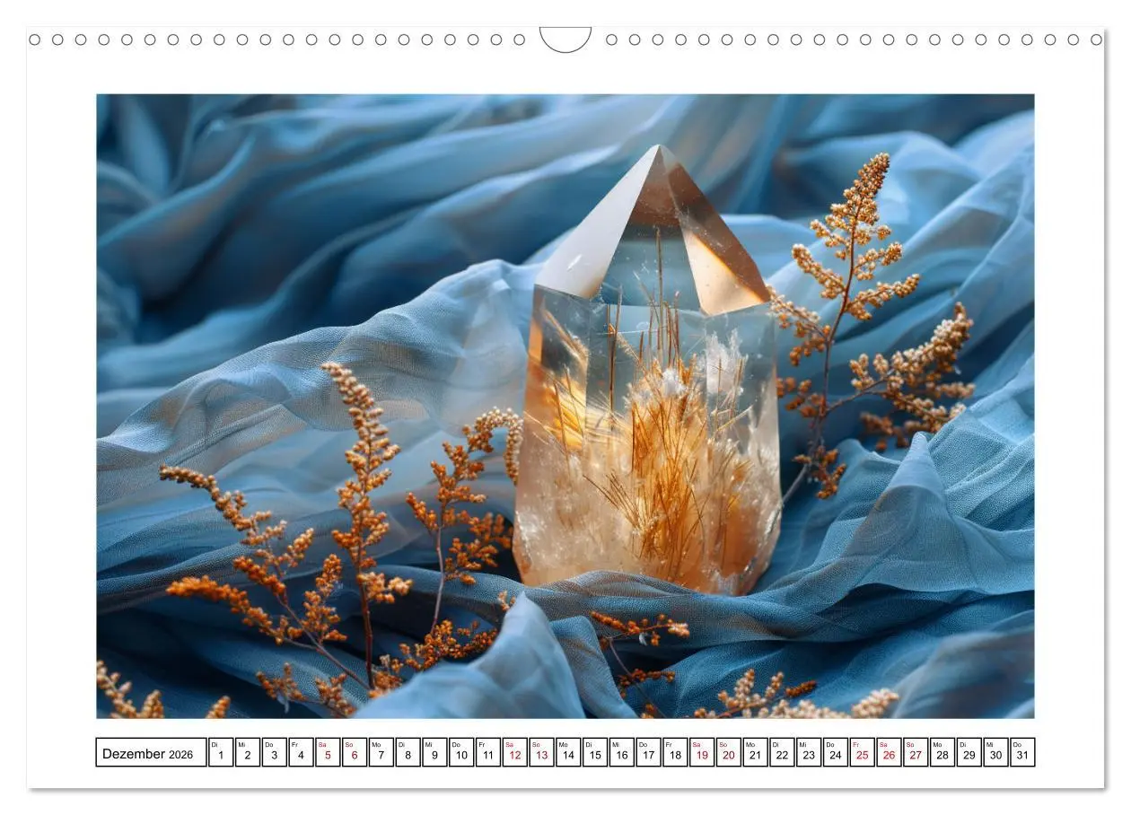 Bild: 9783457397602 | Halbe Edelsteine in ganzer Schönheit (Wandkalender 2026 DIN A3...