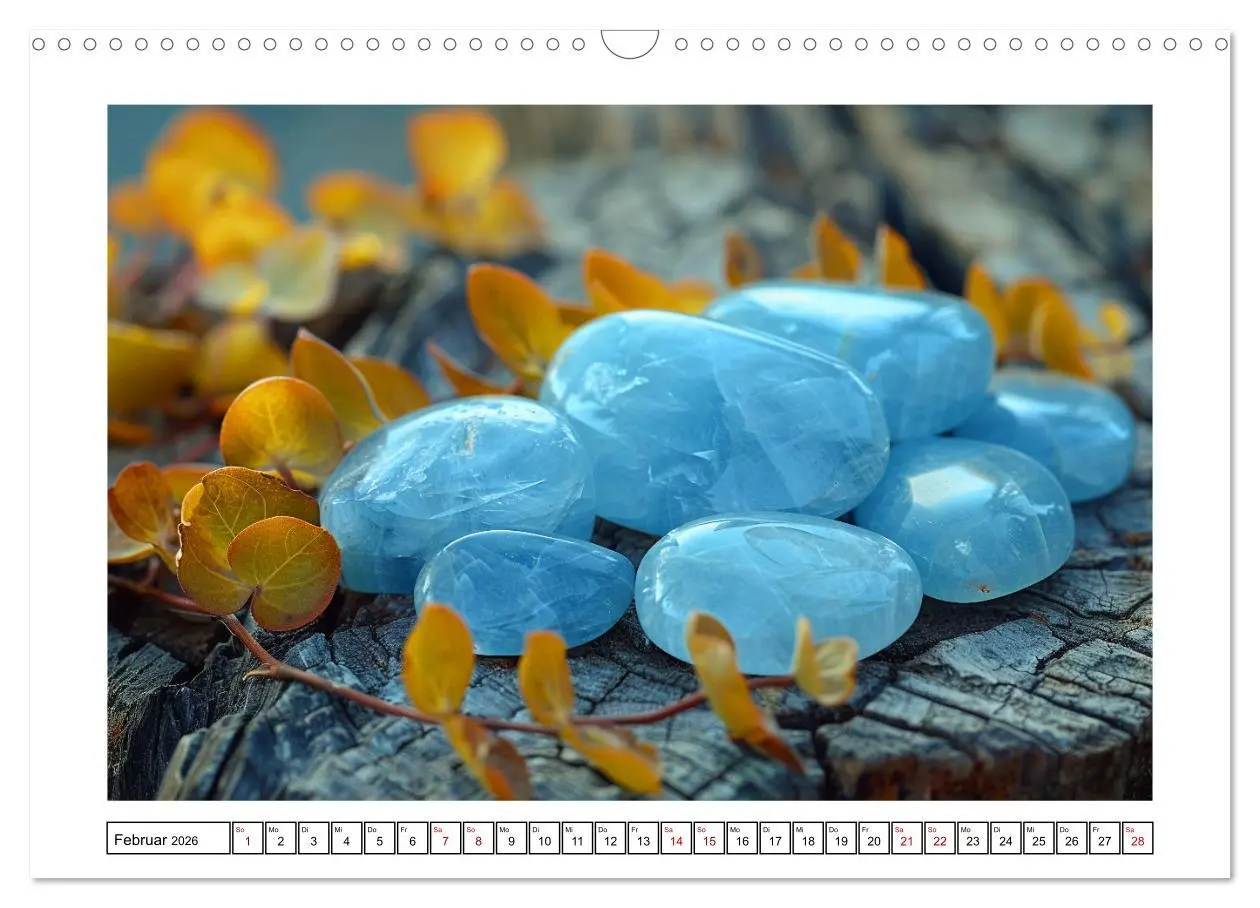 Bild: 9783457397602 | Halbe Edelsteine in ganzer Schönheit (Wandkalender 2026 DIN A3...
