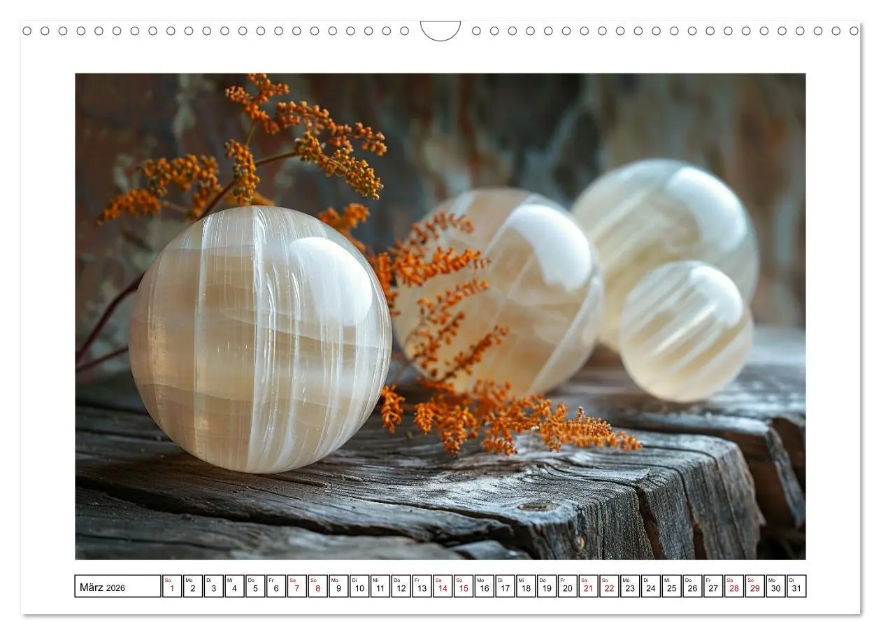 Bild: 9783457397602 | Halbe Edelsteine in ganzer Schönheit (Wandkalender 2026 DIN A3...