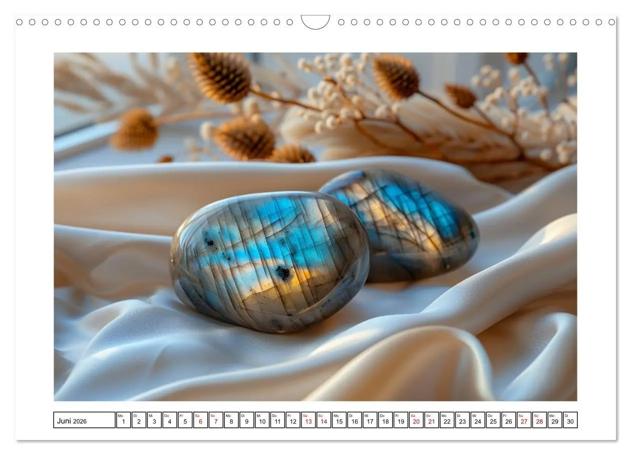 Bild: 9783457397602 | Halbe Edelsteine in ganzer Schönheit (Wandkalender 2026 DIN A3...