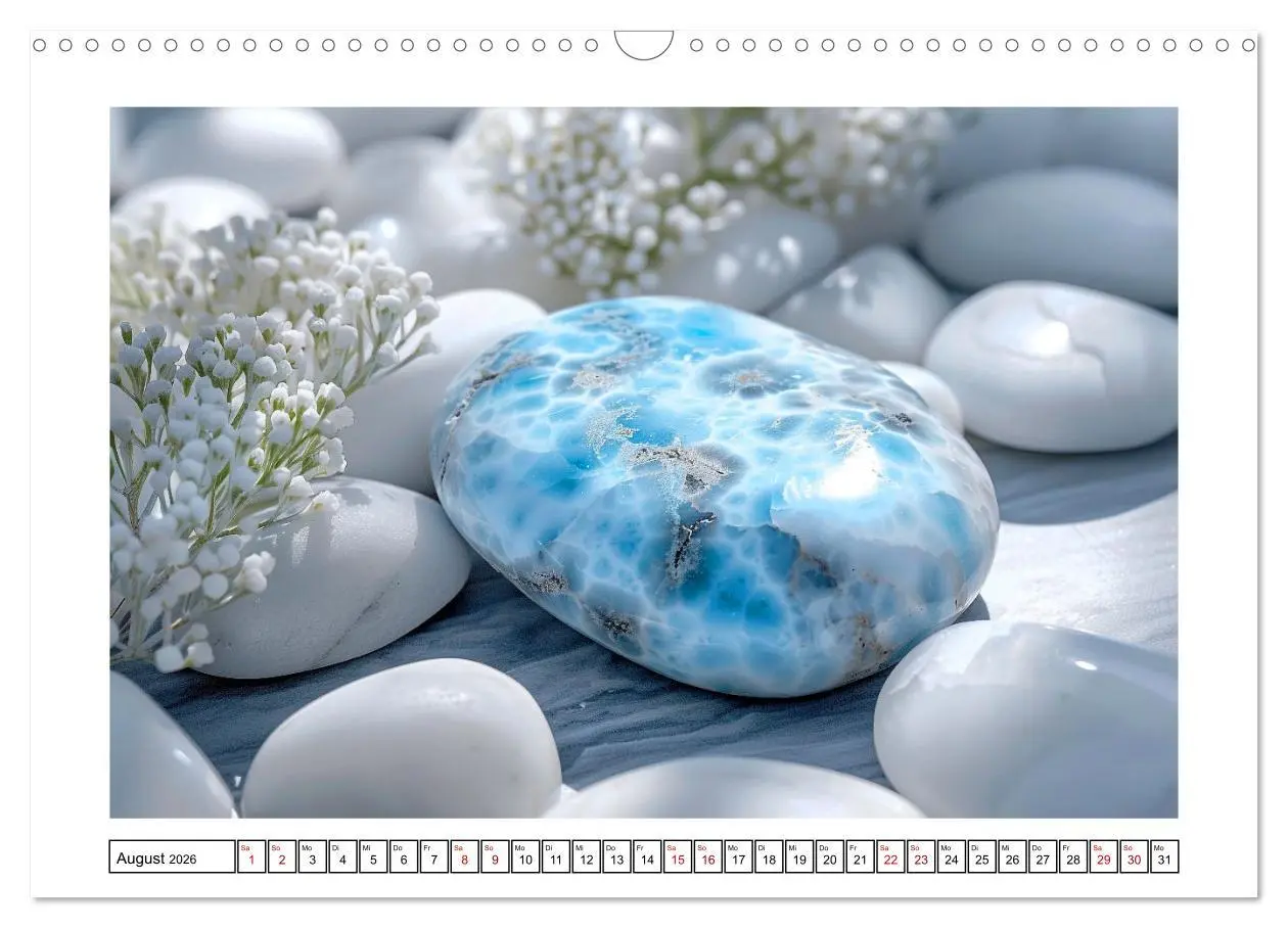Bild: 9783457397602 | Halbe Edelsteine in ganzer Schönheit (Wandkalender 2026 DIN A3...