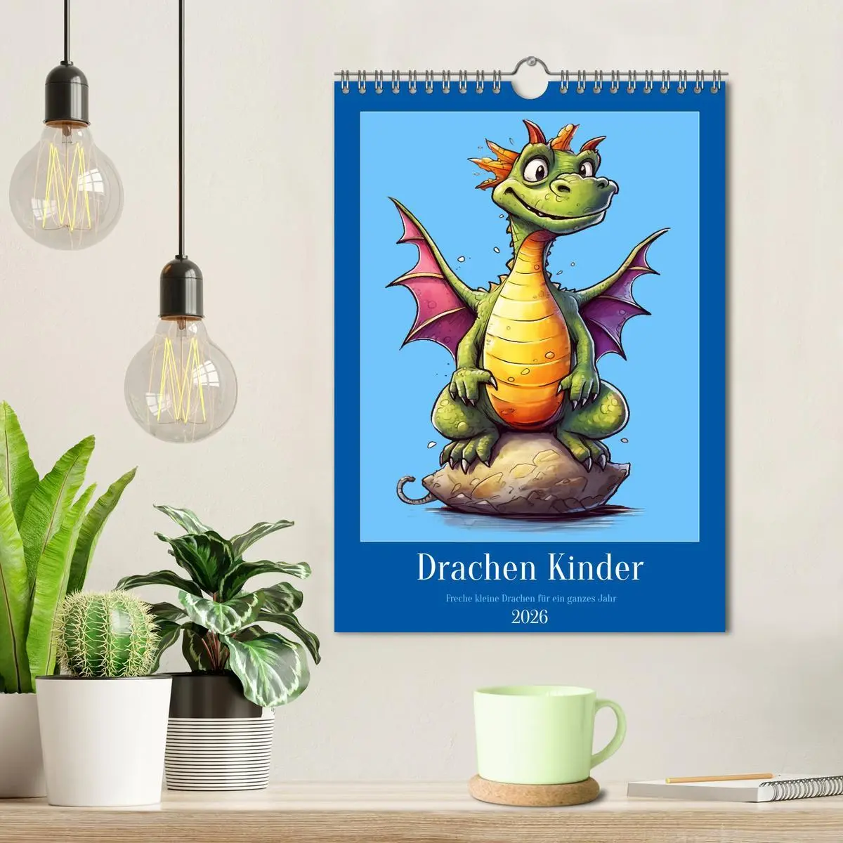 Bild: 9783516317602 | Drachen Kinder (Wandkalender 2026 DIN A4 hoch), CALVENDO...
