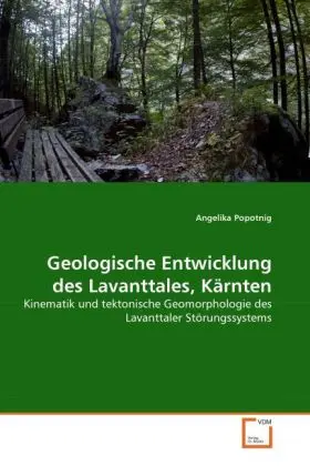 Cover: 9783639177602 | Geologische Entwicklung des Lavanttales, Kärnten | Angelika Popotnig