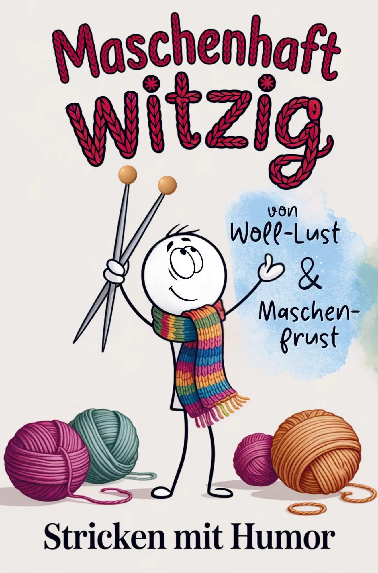 Cover: 9789403857602 | Maschenhaft witzig: von Woll-Lust &amp; Maschenfrust Stricken mit Humor...