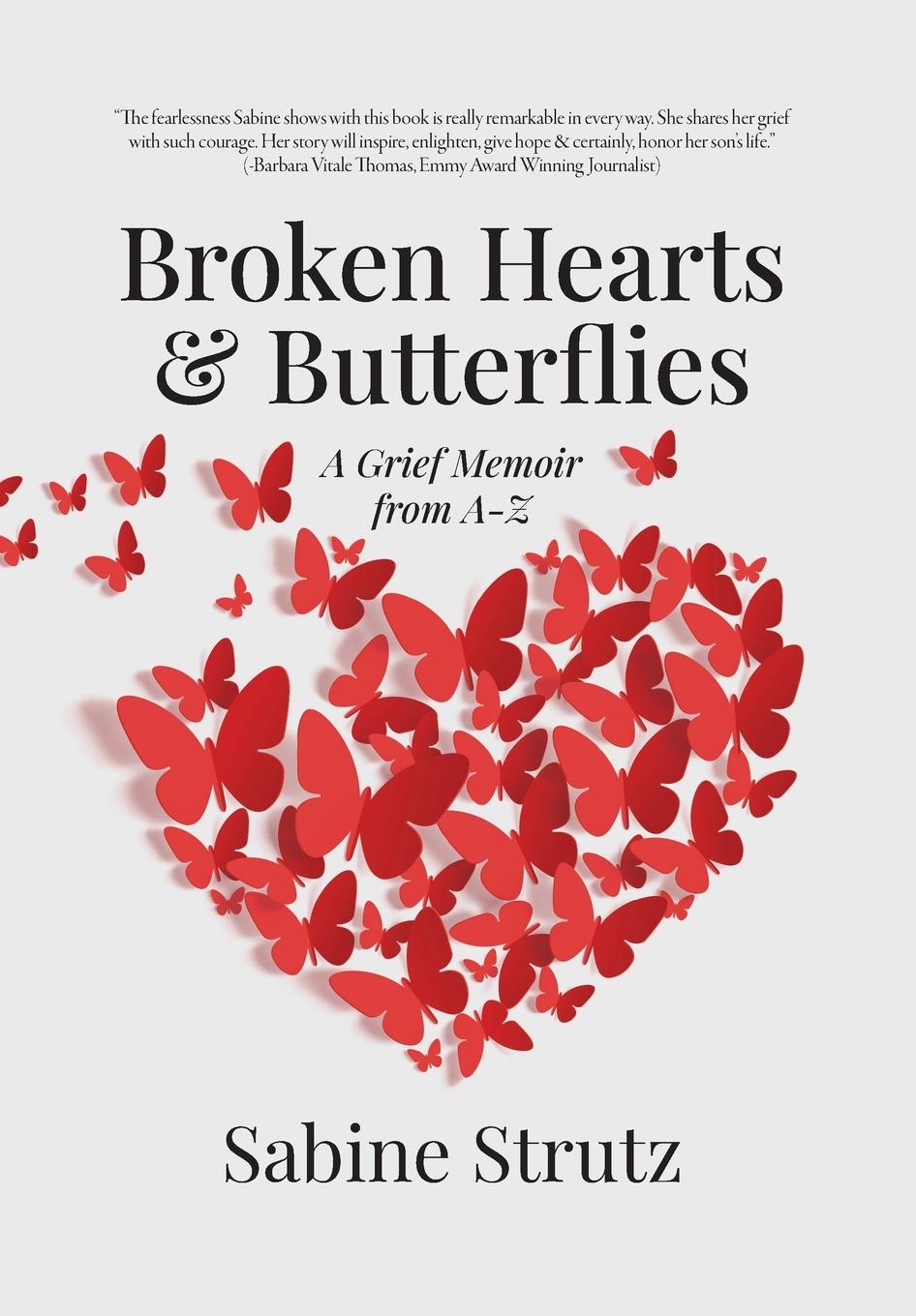 Cover: 9798822957602 | Broken Hearts &amp; Butterflies | A Grief Memoir from A-Z | Sabine Strutz