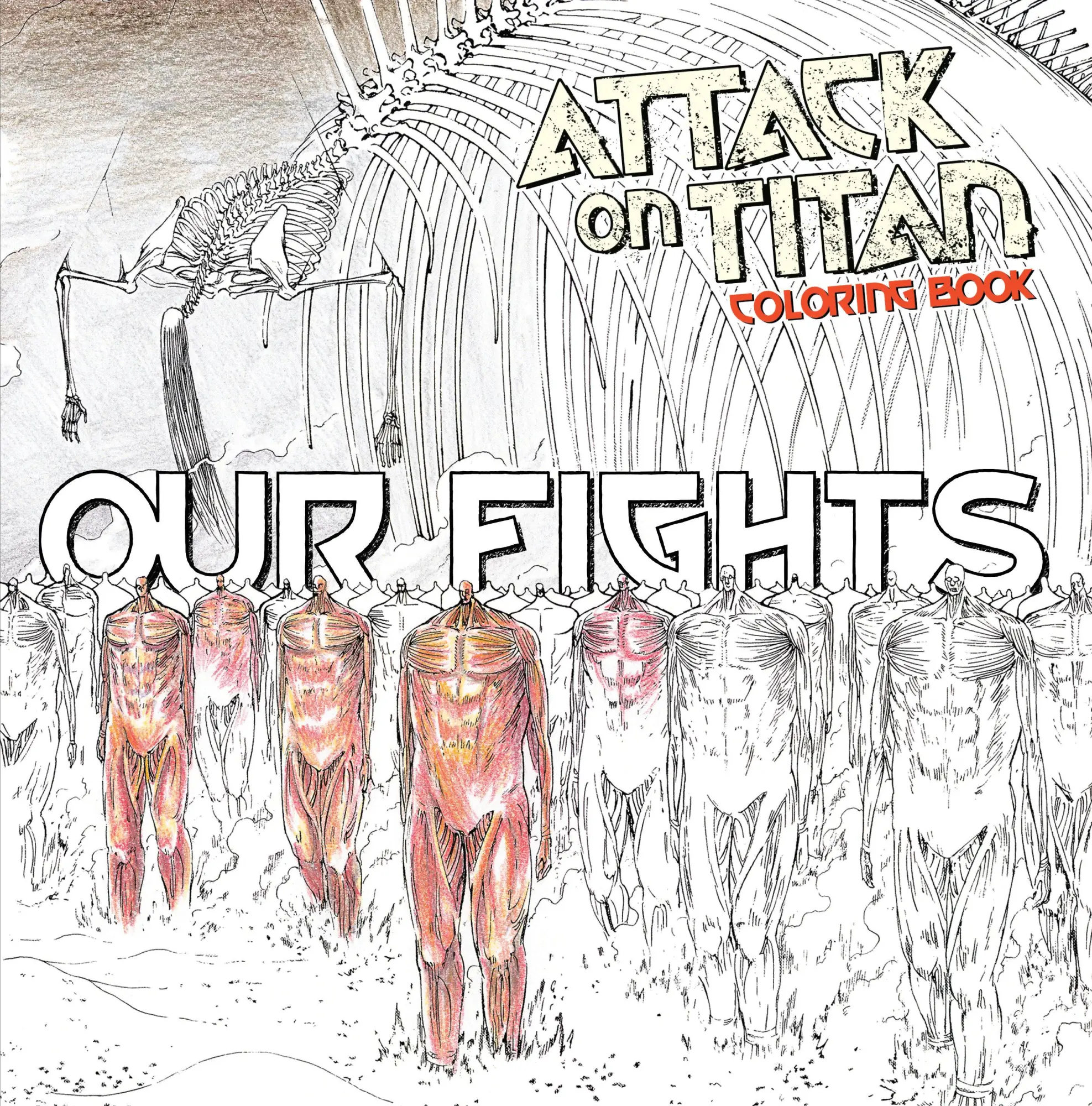 Cover: 9798888777602 | Attack on Titan Coloring Book 2: Our Fights | Hajime Isayama | Buch