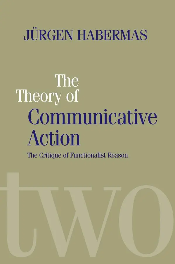 Cover: 9780745607702 | The Theory of Communicative Action | Jürgen Habermas | Taschenbuch