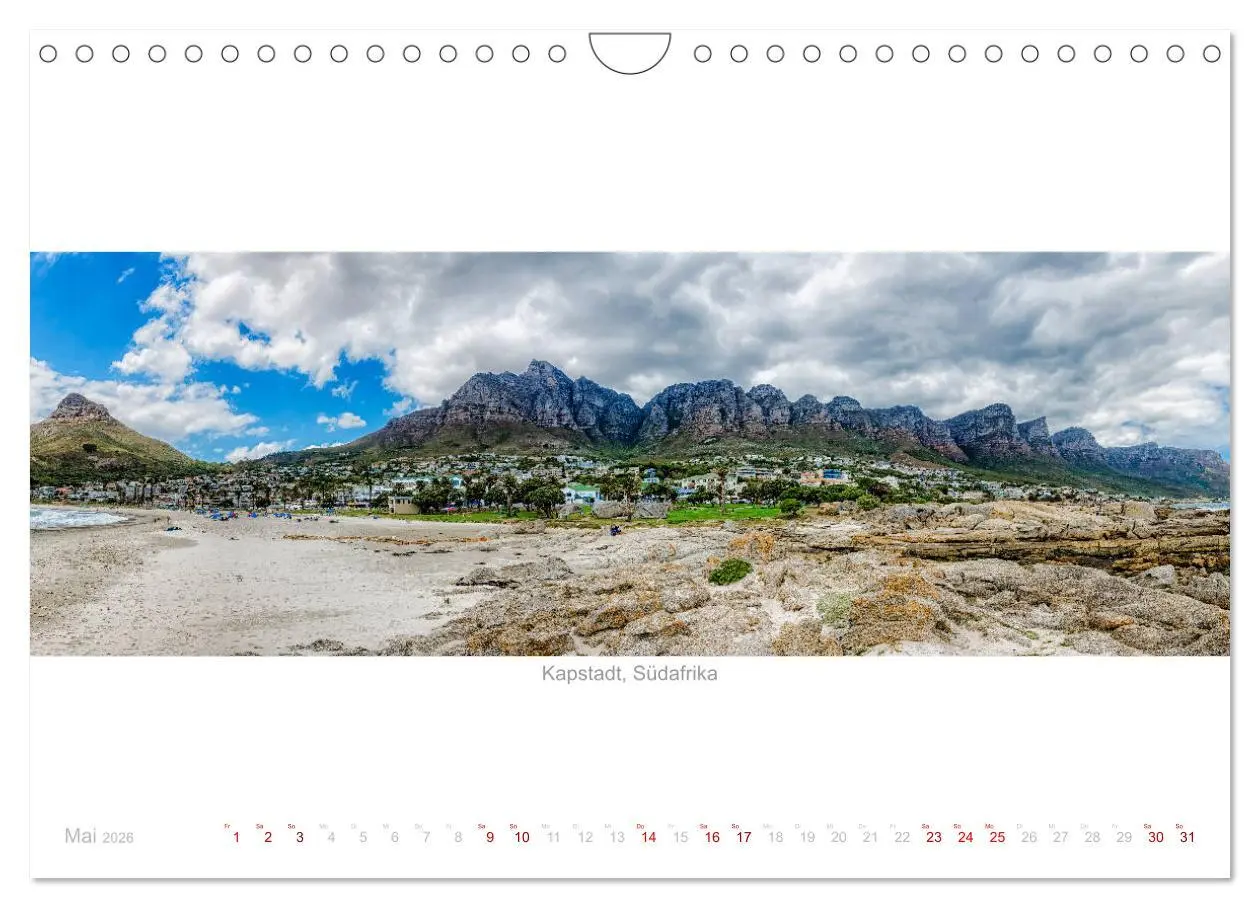 Bild: 9783457837702 | Panoramablicke weltweit (Wandkalender 2026 DIN A4 quer), CALVENDO...