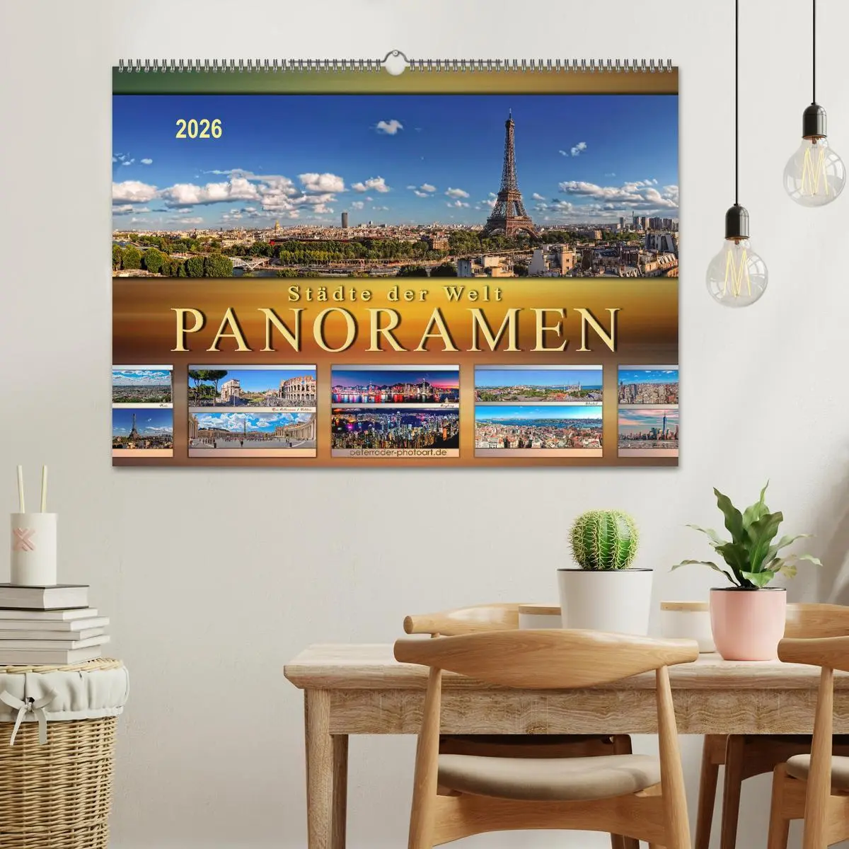 Bild: 9783457907702 | Städte der Welt, Panoramen (Wandkalender 2026 DIN A2 quer),...