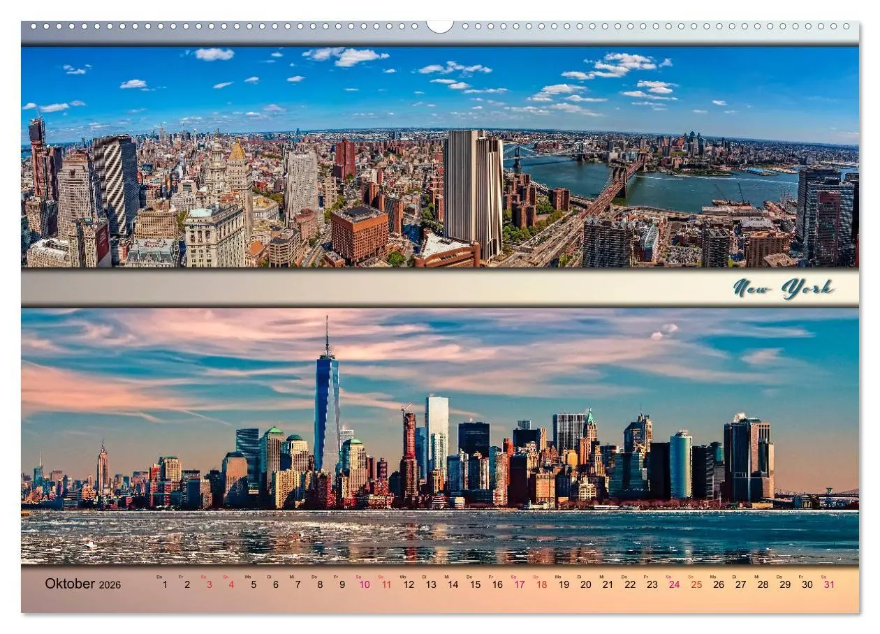 Bild: 9783457907702 | Städte der Welt, Panoramen (Wandkalender 2026 DIN A2 quer),...