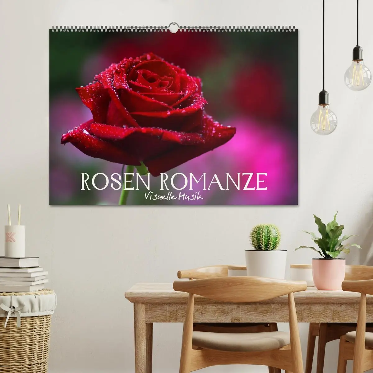 Bild: 9783516097702 | Rosen Romanze - Visuelle Musik (Wandkalender 2026 DIN A2 quer),...