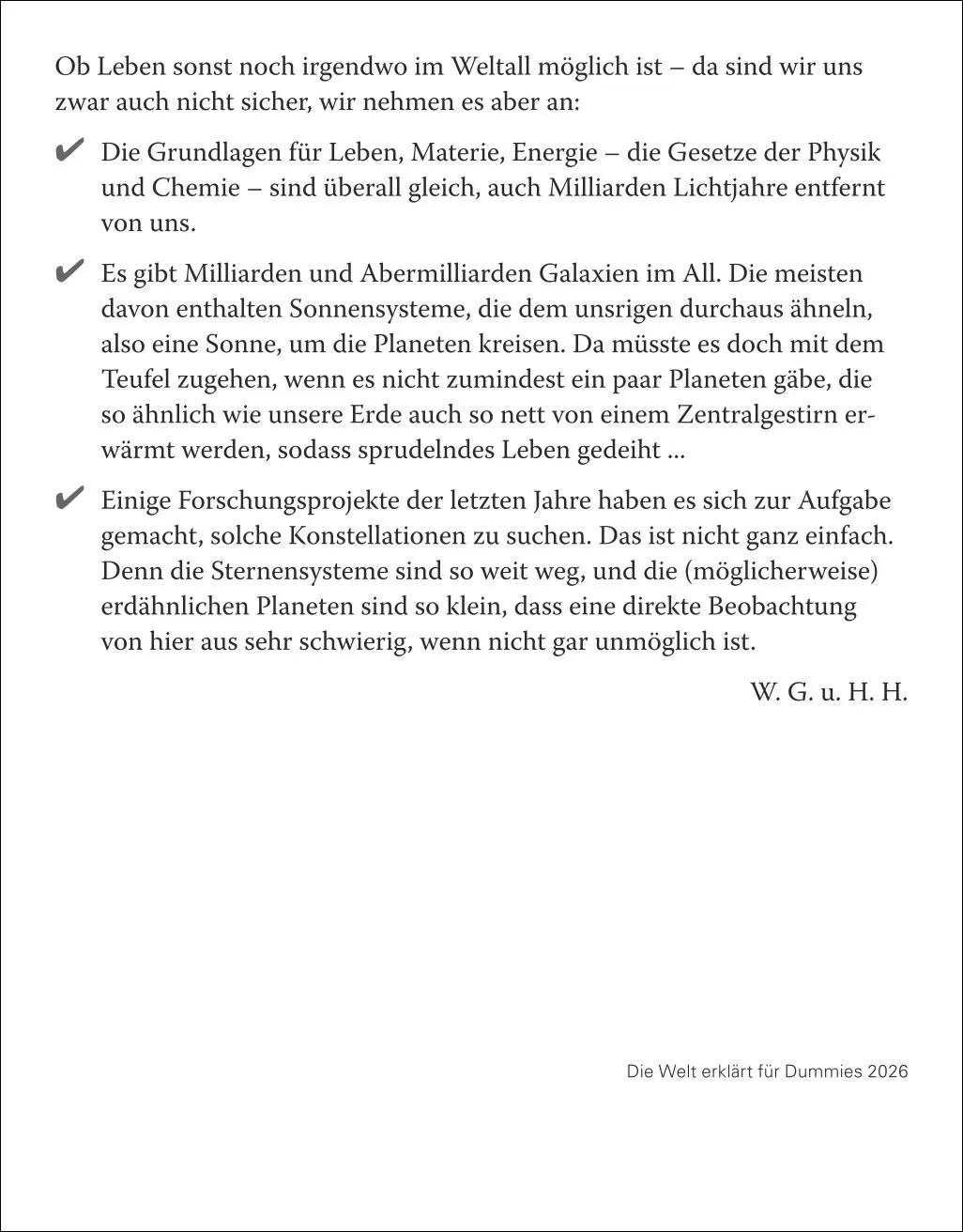 Bild: 9783840037702 | Die Welt erklärt für Dummies Tagesabreißkalender 2026 | Kalender