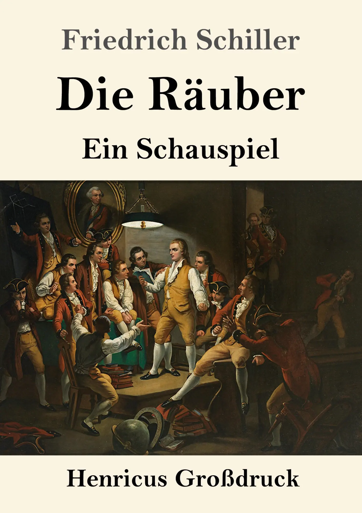 Cover: 9783847827702 | Die Räuber (Großdruck) | Ein Schauspiel | Friedrich Schiller | Buch