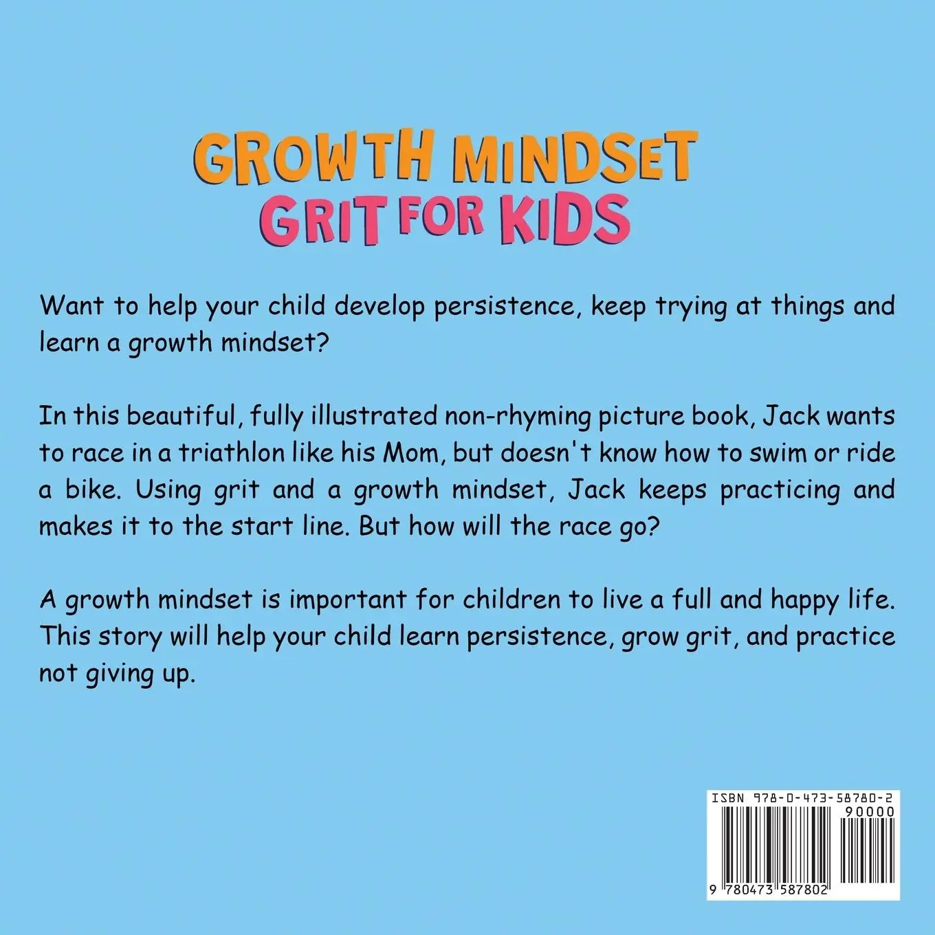 Rückseite: 9780473587802 | Growth Mindset Grit for Kids | Adrian Laurent | Taschenbuch | Englisch