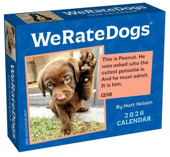 Cover: 9781524897802 | Weratedogs 2026 Day-To-Day Calendar | Matt Nelson | Kalender | 640 S.