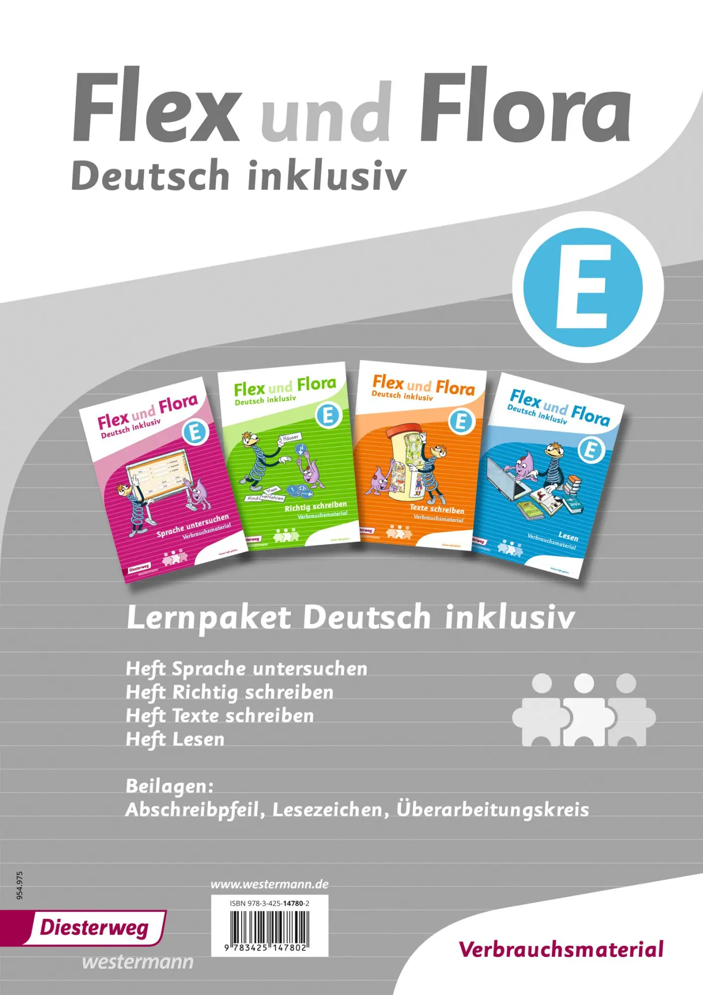 Cover: 9783425147802 | Flex und Flora - Deutsch inklusiv. Paket E | Ausgabe 2017 | Broschüre