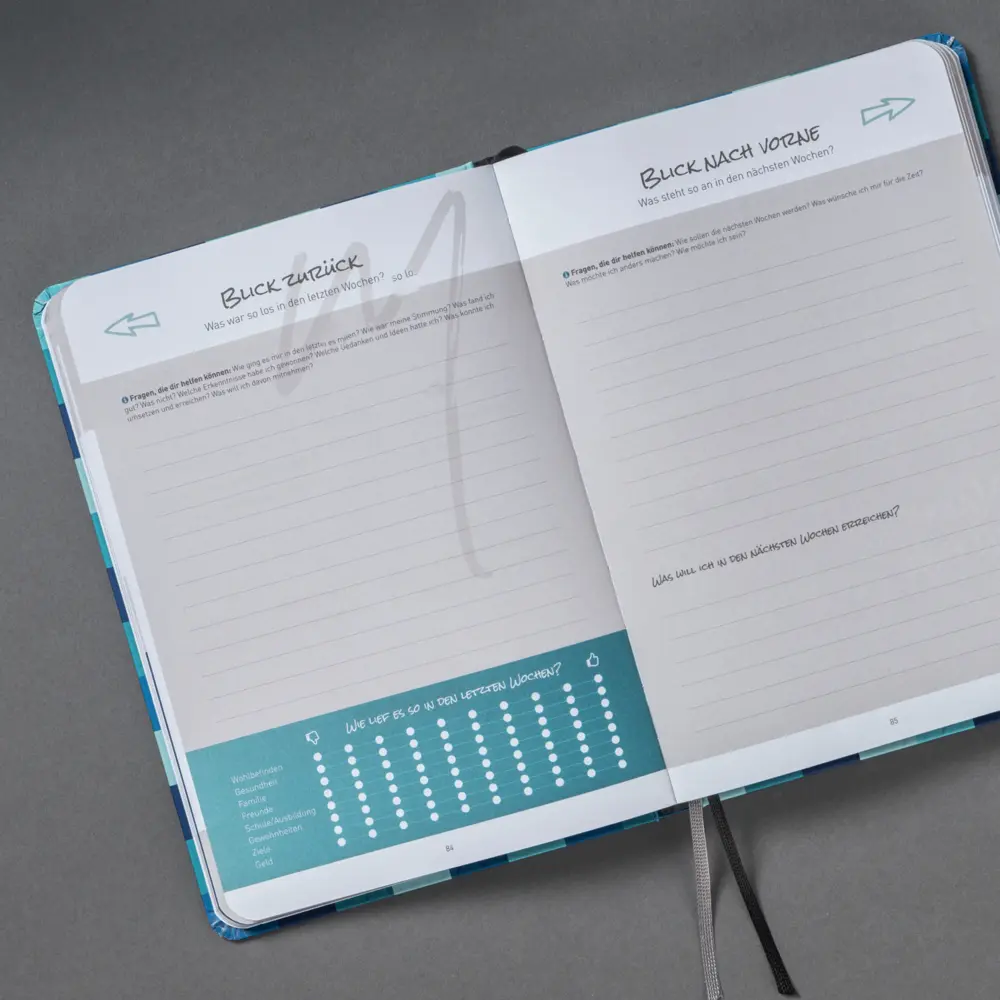 Bild: 9783982217802 | MyMindy Journal, Squary Blue | Matthias Hechler | Buch | Deutsch