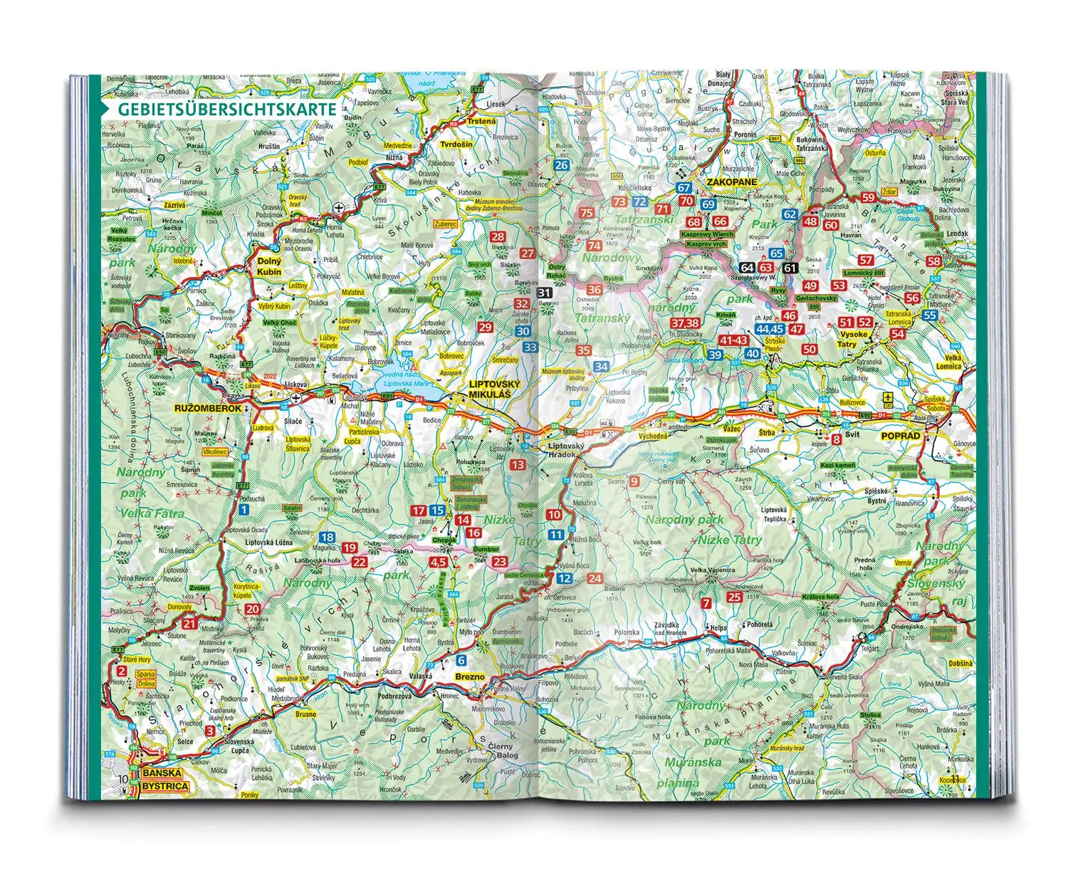 Bild: 9783990447802 | KOMPASS Wanderführer Tatra, 70 Touren | Michael Will | Taschenbuch