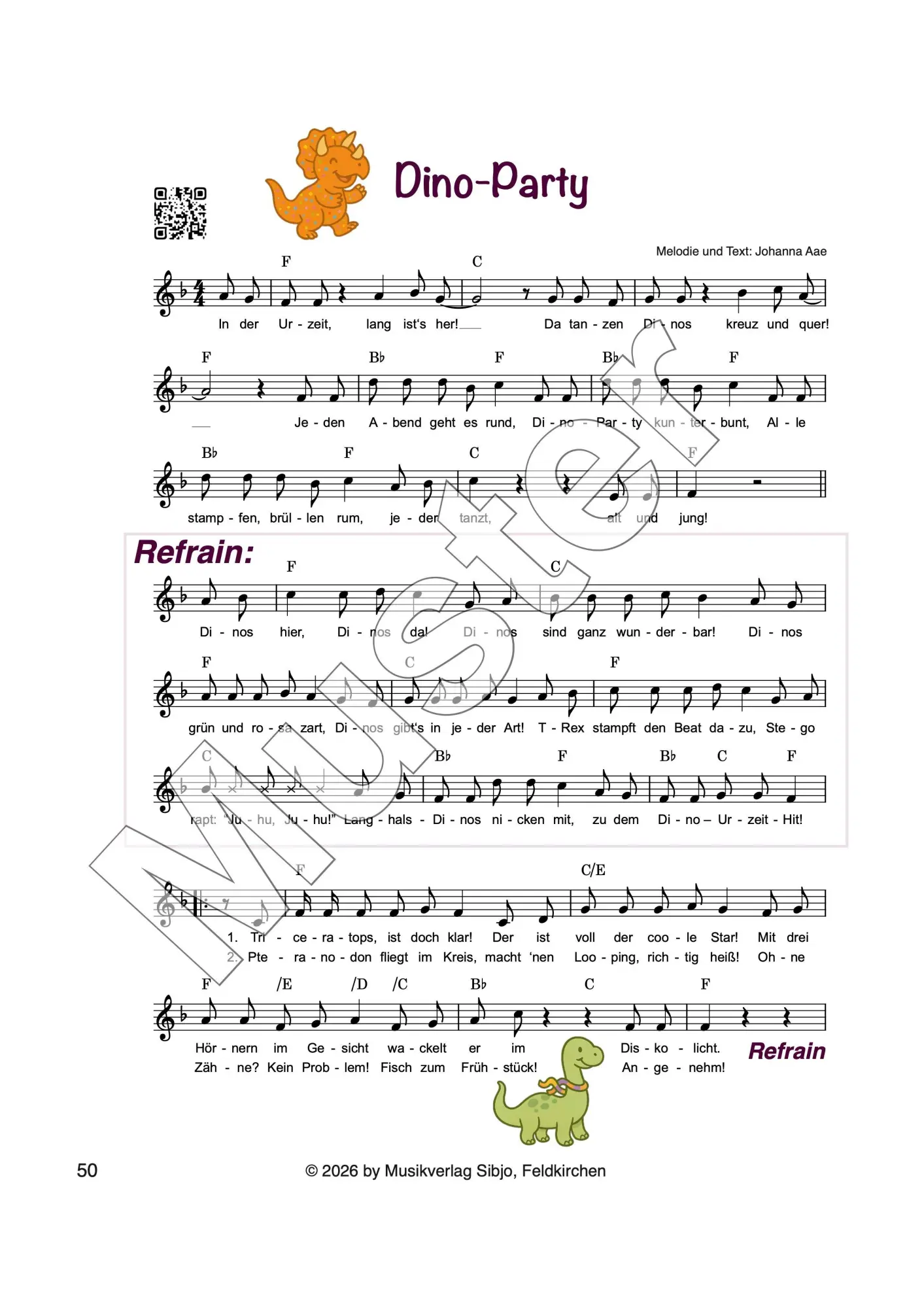 Bild: 9790900017802 | Pippas erste Lieder | für Kindergarten &amp; Grundschule | Johanna Aae