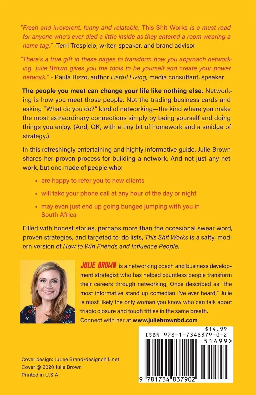 Rückseite: 9781734837902 | This Shit Works | Julie Brown | Taschenbuch | Englisch | 2020